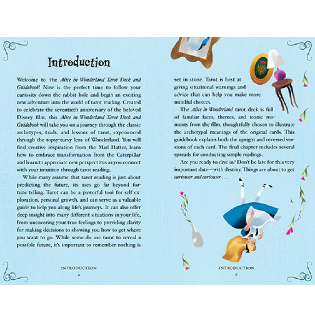 Introduction Alice in Wonderland Tarot Deck and Guidebook by Insight Editions