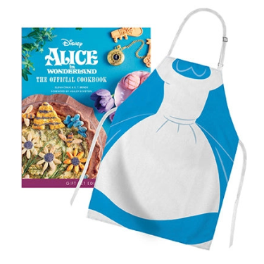 Alice in Wonderland Cookbook and Apron Gift Set by Insight Editions