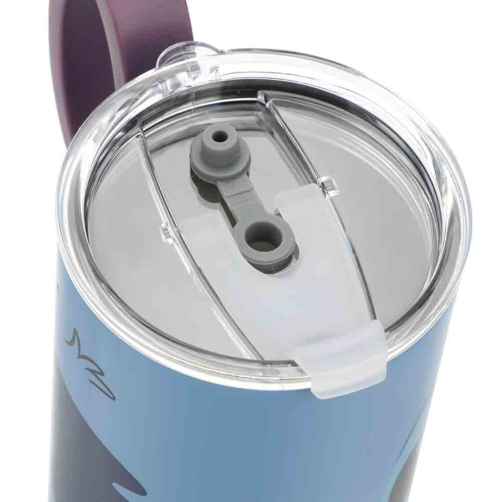 Bioworld Disney's Stitch With Sculpted Ears Handle 40 Oz Stainless Steel Tumbler