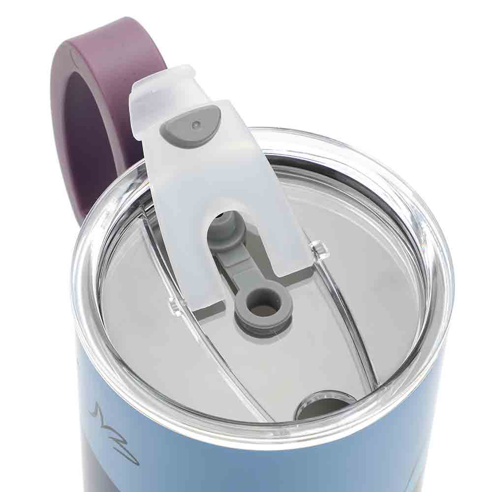 Bioworld Disney's Stitch With Sculpted Ears Handle 40 Oz Stainless Steel Tumbler