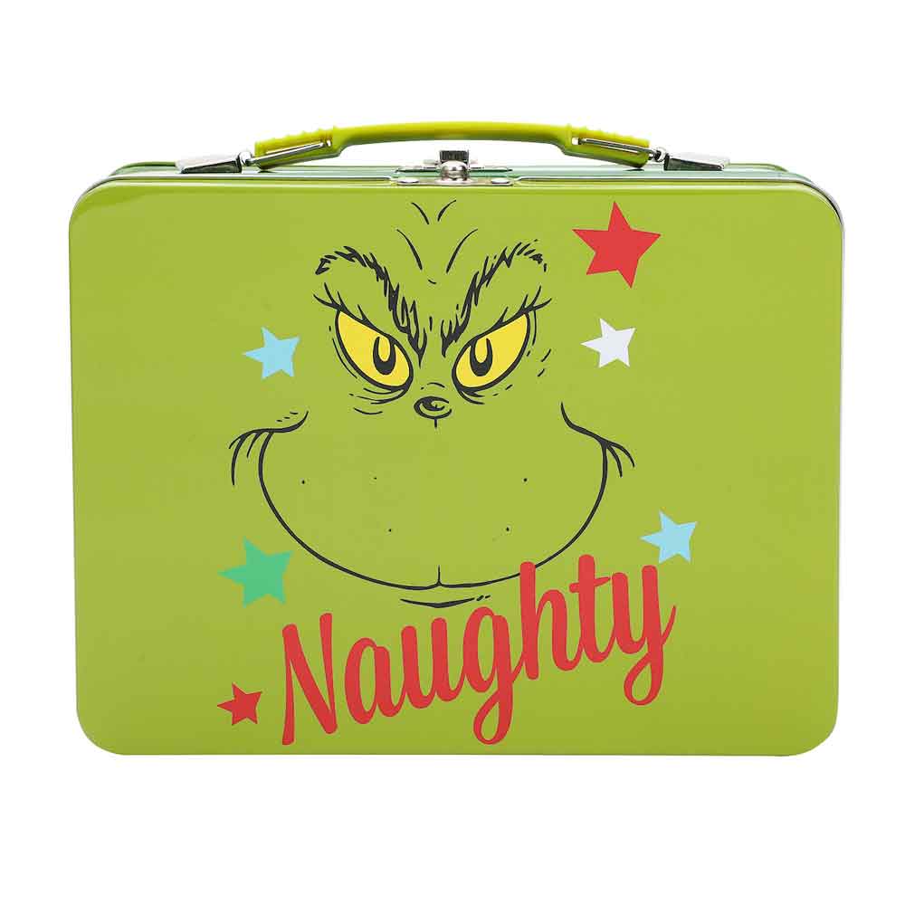 Bioworld Dr. Seuss The Grinch Naughty and Nice Tin Tote