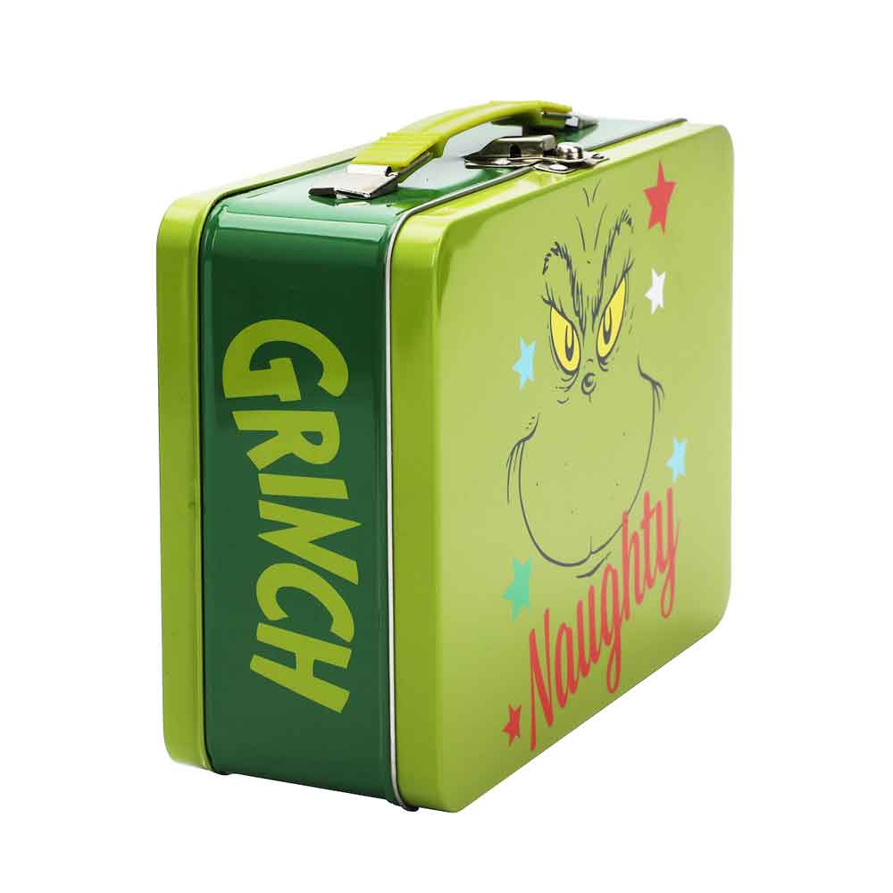 Bioworld Dr. Seuss The Grinch Naughty and Nice Tin Tote