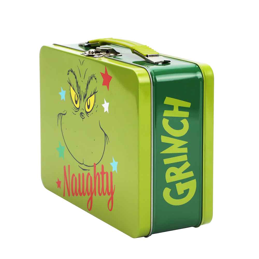 Bioworld Dr. Seuss The Grinch Naughty and Nice Tin Tote