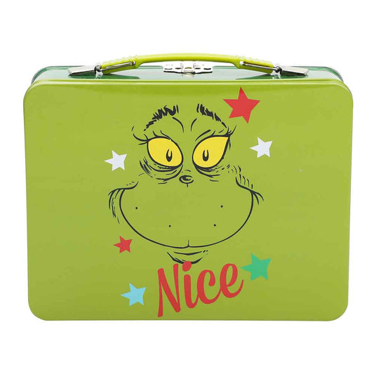 Bioworld Dr. Seuss The Grinch Naughty and Nice Tin Tote