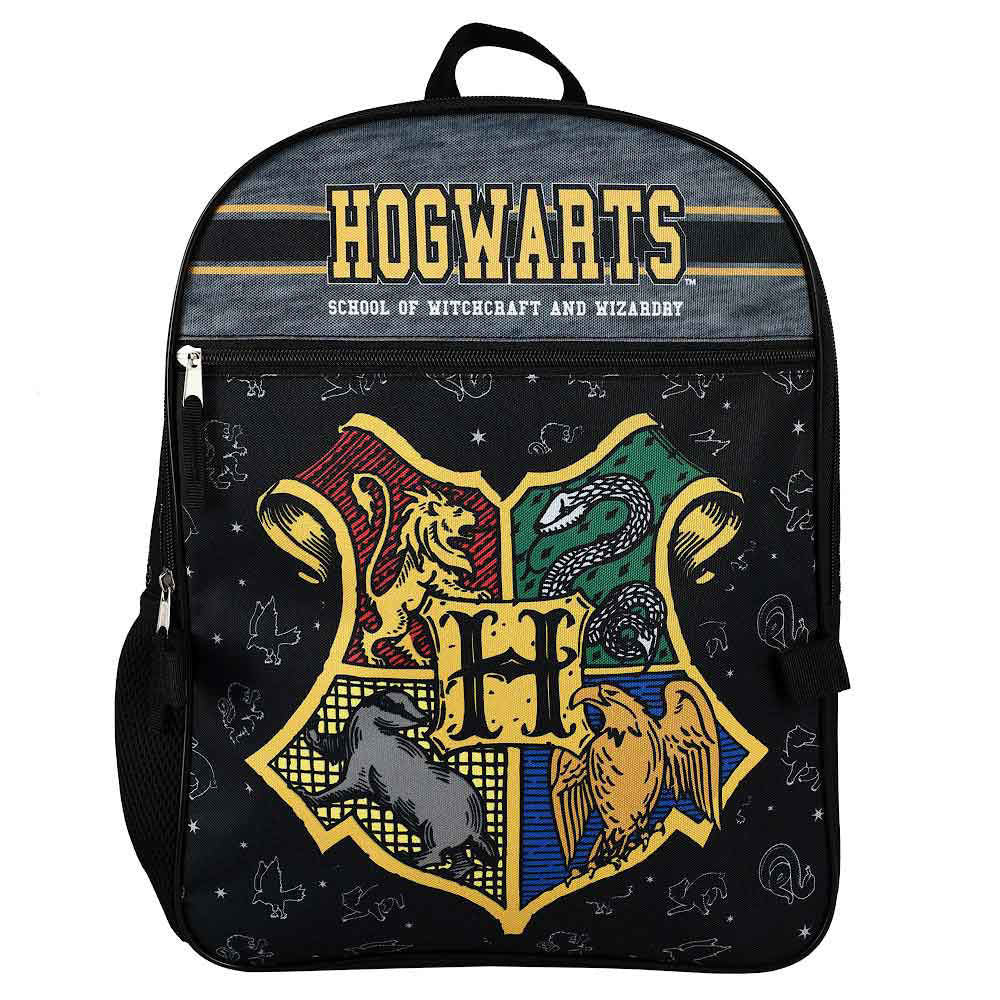 Bioworld Harry Potter Hogwarts 16" Backpack With Trunk Inspired Lunch Tote