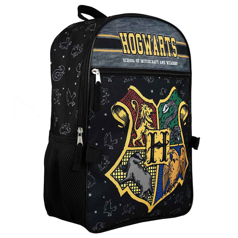 Bioworld Harry Potter Hogwarts 16" Backpack With Trunk Inspired Lunch Tote