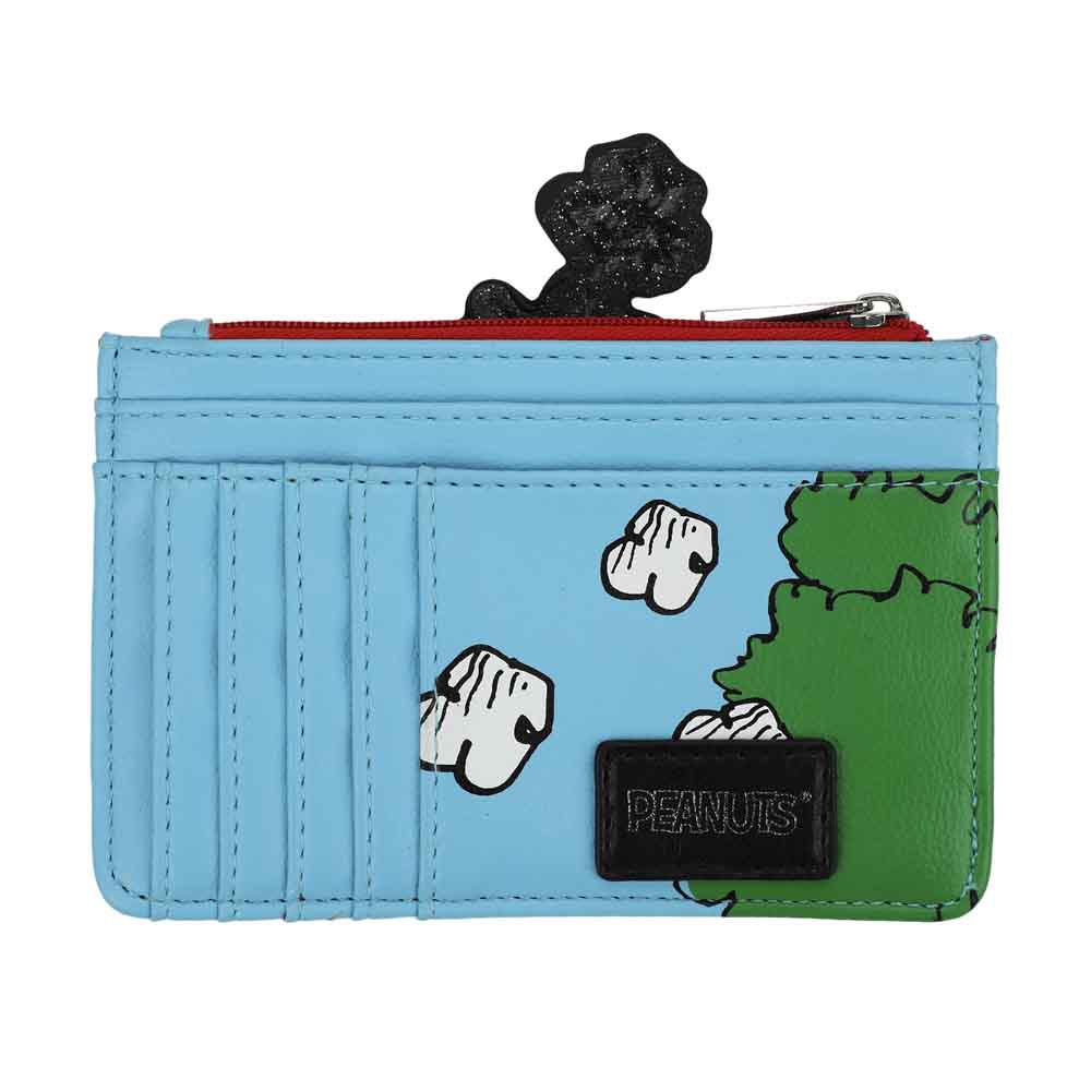Bioworld Peanuts 3D Snoopy & Woodstock Character Art Card Wallet