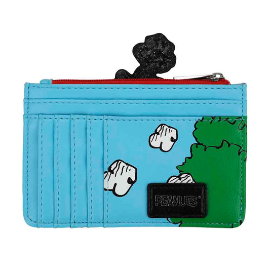 Bioworld Peanuts 3D Snoopy & Woodstock Character Art Card Wallet