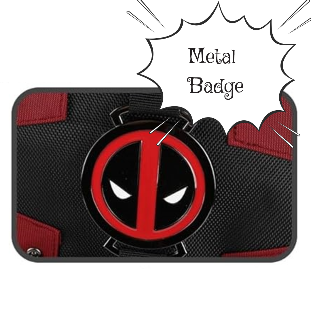 Bioworld Marvel Deadpool Suit Up Character 18” Backpack