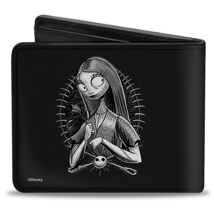 Buckle-Down Disney’s A Nightmare Before Christmas Misfit Love Jack and Sally Bifold Wallet