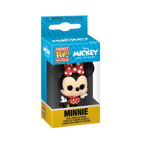 Disney Mickey and Friends Minnie Mouse Funko Pocket Pop! Keychain