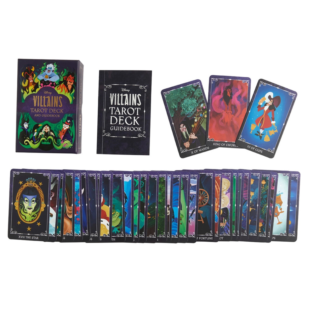 Disney Villains Tarot Deck and Guidebook by Insight Editions