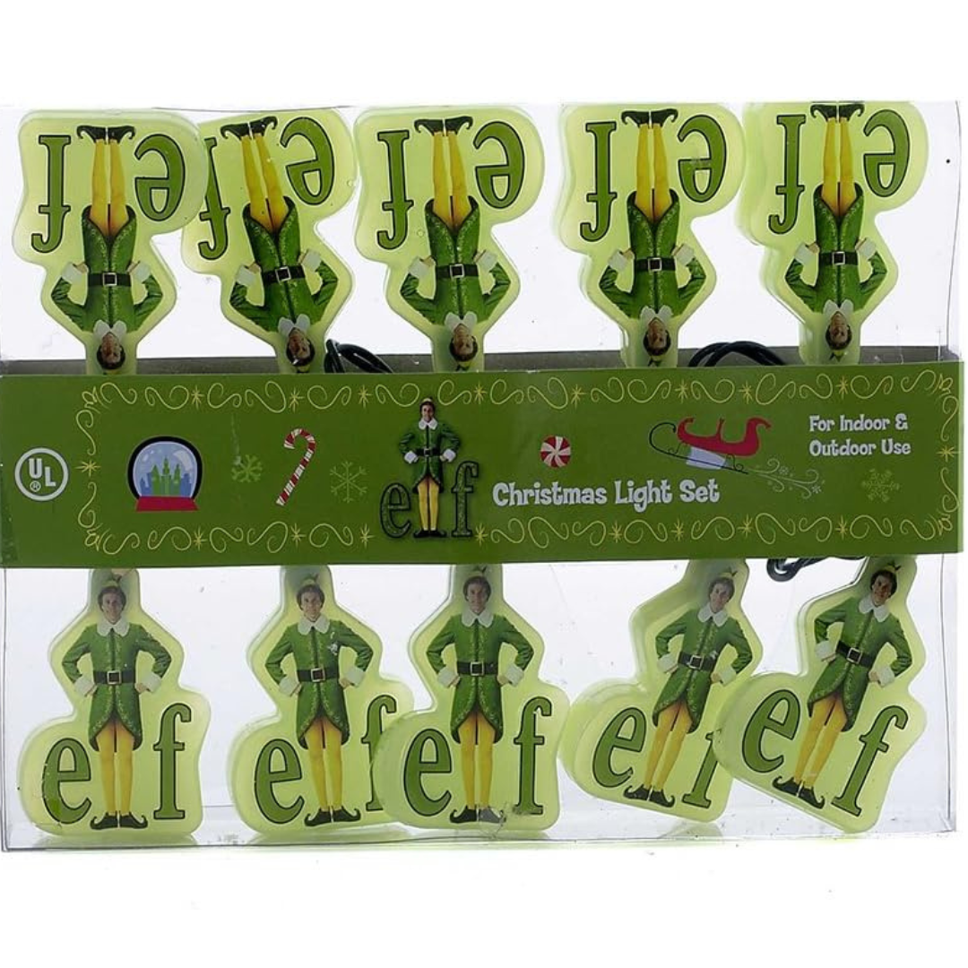 Elf The Movie™ UL 10-Light Light Set by Kurt Adler