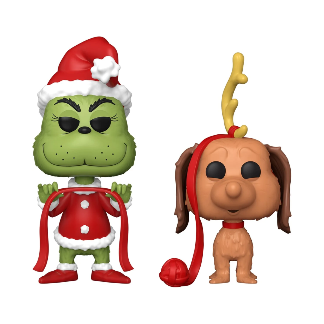 How the Grinch Stole Christmas Grinch and Max Funko Pop! Vinyl Figure 2-Pack