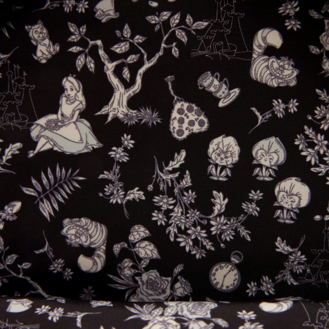 Loungefly Alice in Wonderland Floral Mini Backpack