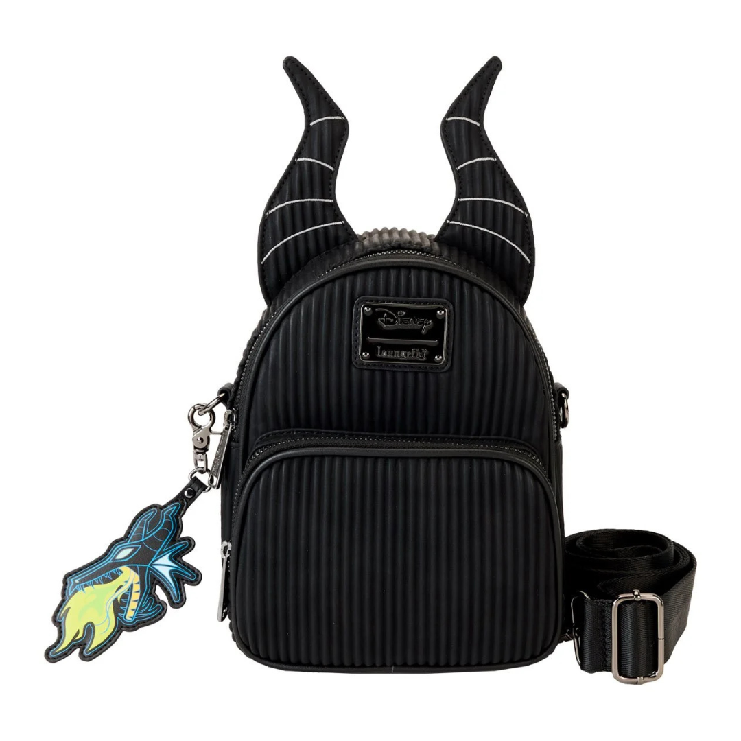 Loungefly Disney Villains Maleficent Convertible Mini-Backpack