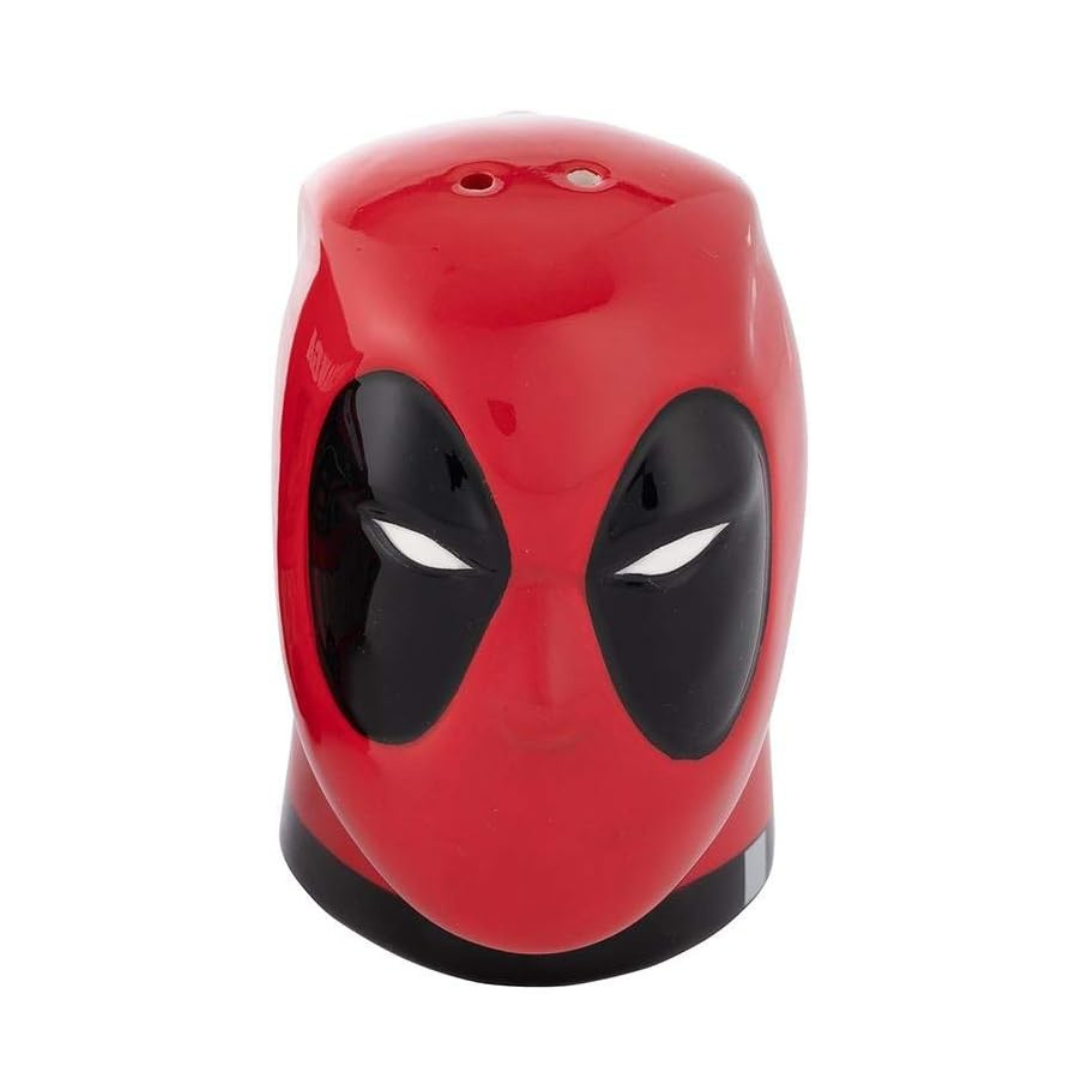 Marvel Deadpool Head and Food Truck Sculpted Ceramic Salt & Pepper Set