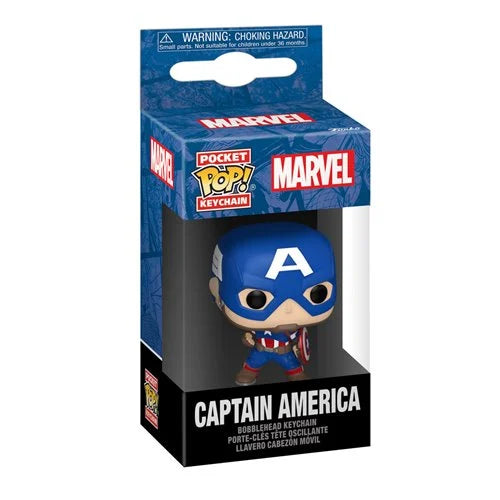 Marvel New Classics Captain America Funko Pocket Pop! Key Chain