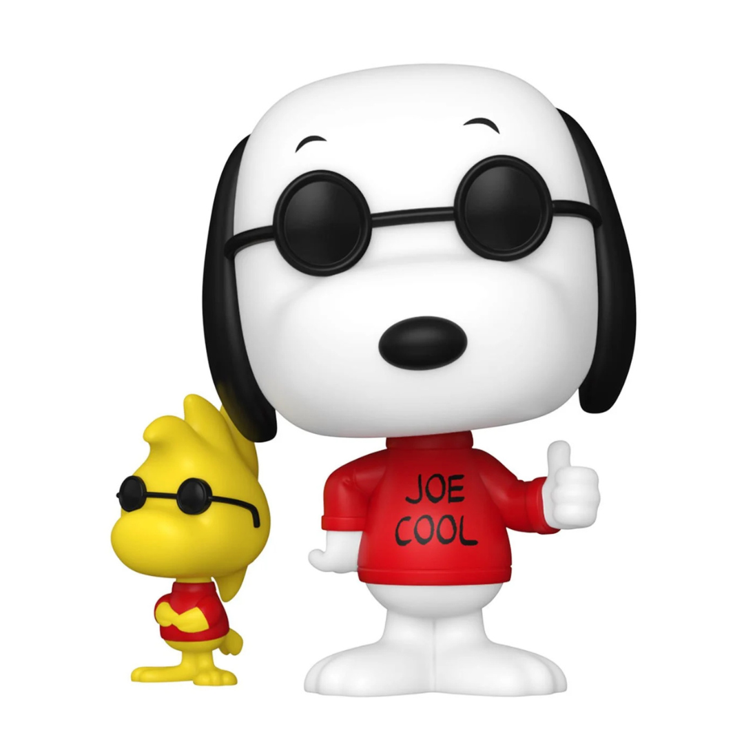 Peanuts Joe Cool Snoopy & Woodstock Funko Pop! Vinyl Figure and Buddy