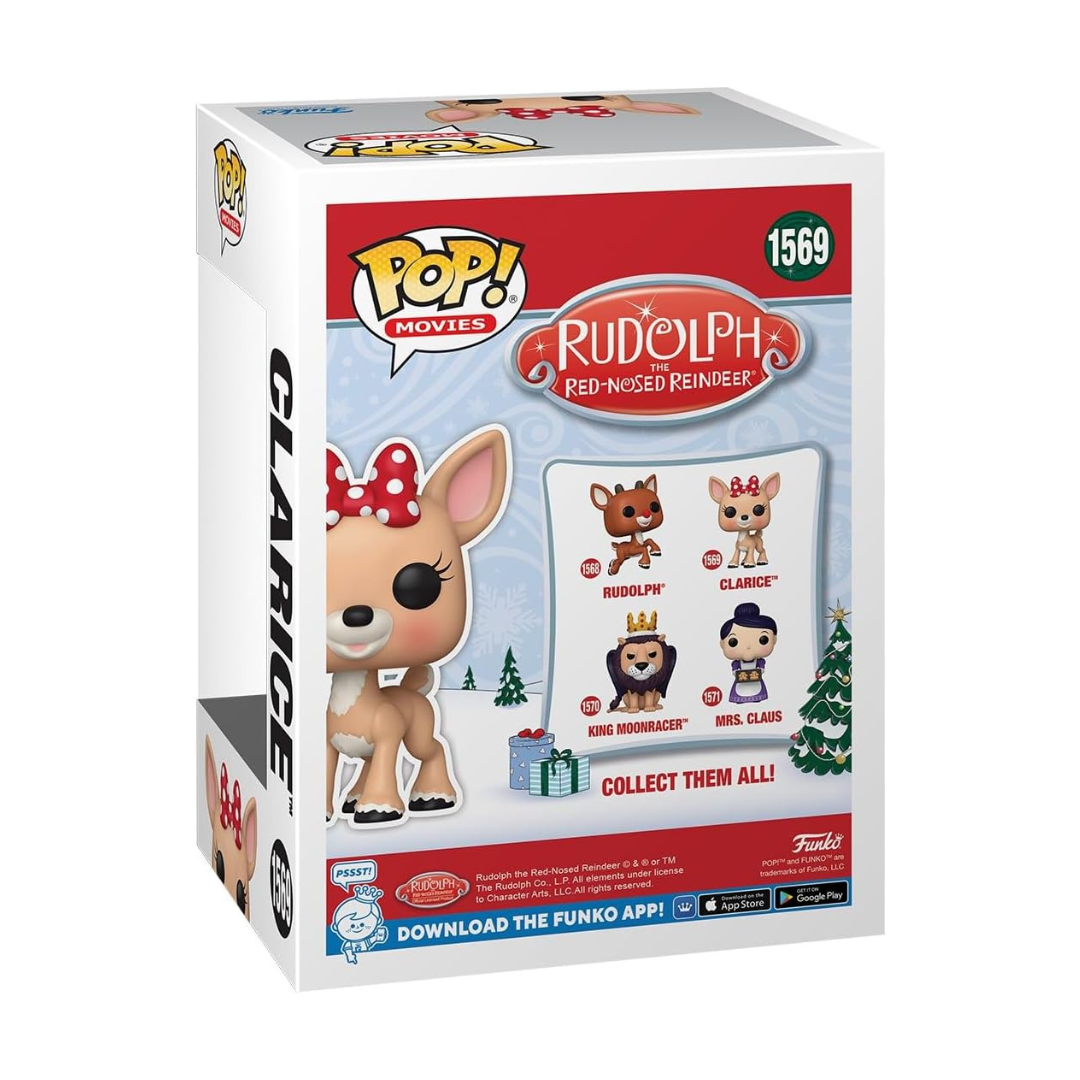 Rudolph the Red-Nosed Reindeer 60th Anniversary Clarice Funko Pop! Vinyl Figure #1569
