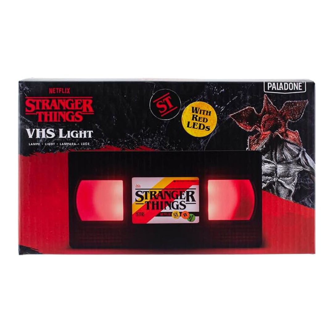 Stranger Things VHS Logo Light