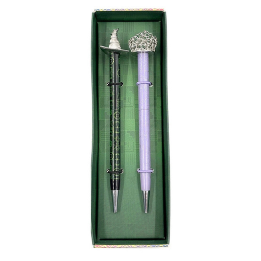 Wicked Elphaba and Glinda Pen Set of 2 by Insight Editions