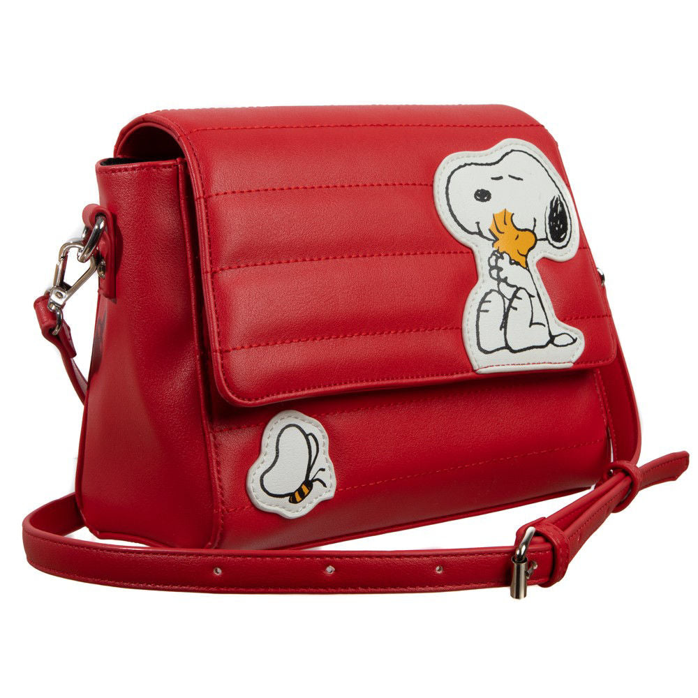 Bioworld Peanuts Snoopy Dog House Cartoon Character Shoulder Purse Loot Bag