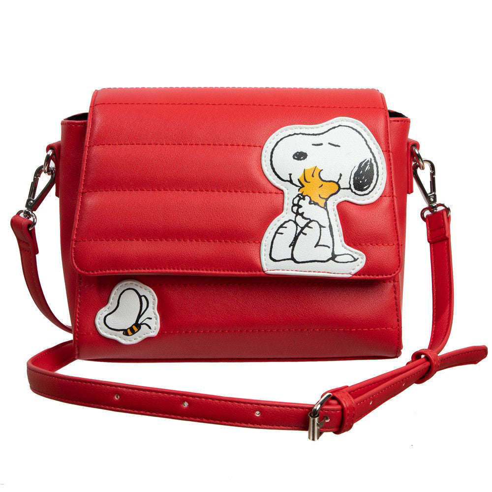 Bioworld Peanuts Snoopy Dog House Cartoon Character Shoulder Purse Loot Bag