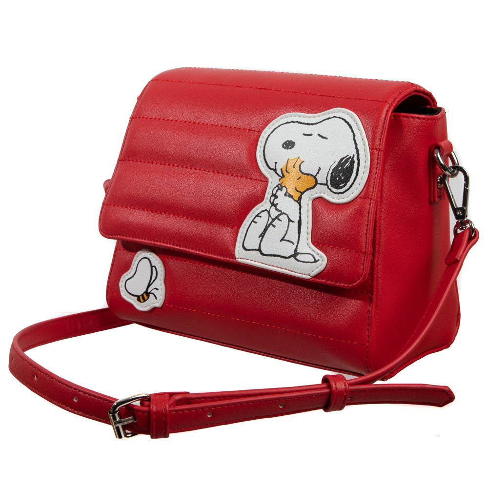 Bioworld Peanuts Snoopy Dog House Cartoon Character Shoulder Purse Loot Bag