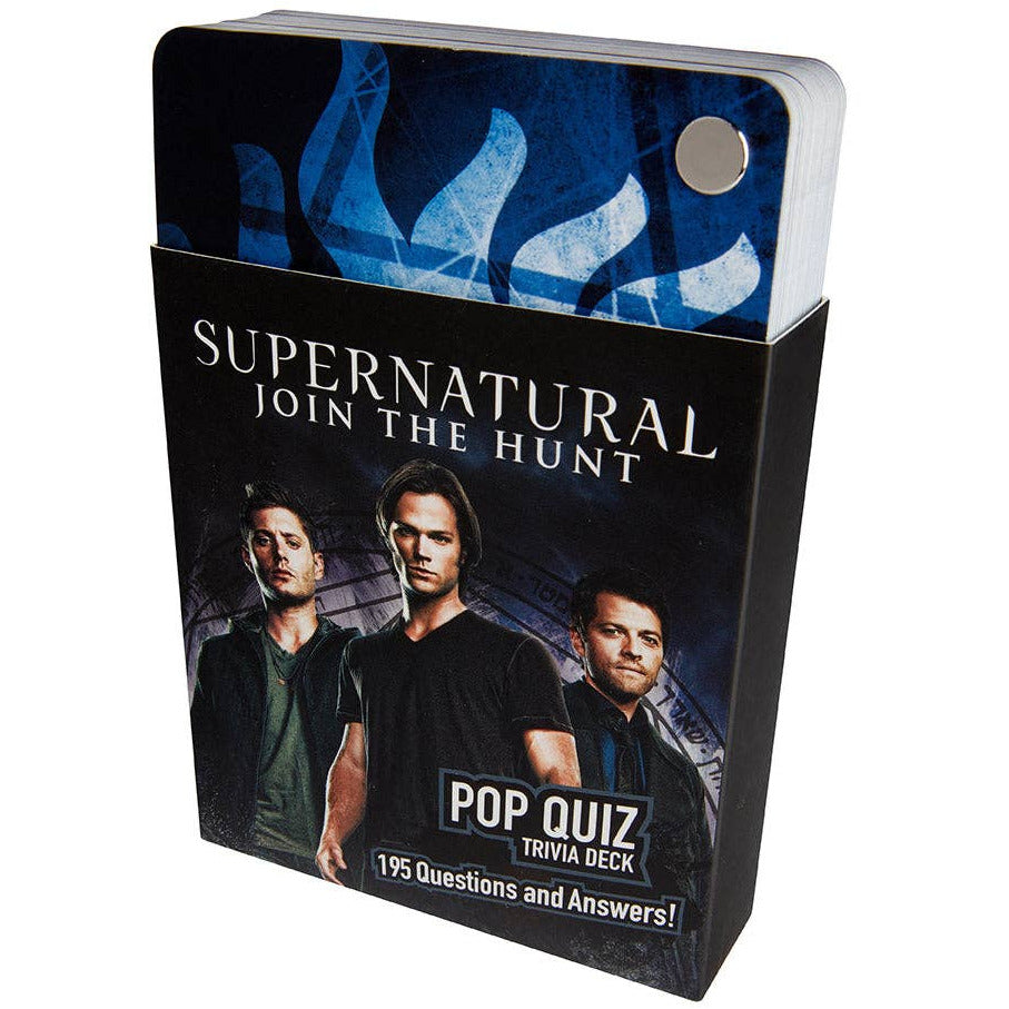 Supernatural Pop Quiz Trivia Deck