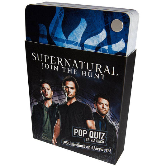 Supernatural Pop Quiz Trivia Deck
