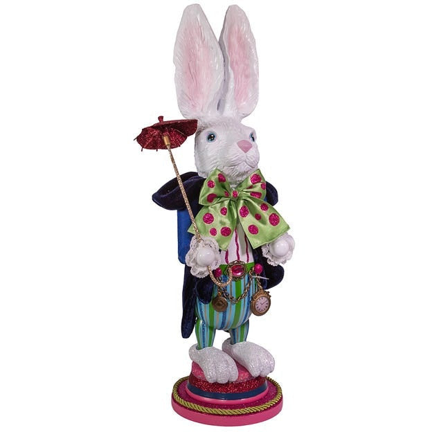Hollywood Nutcrackers™ White Rabbit Nutcracker by Kurt S. Adler