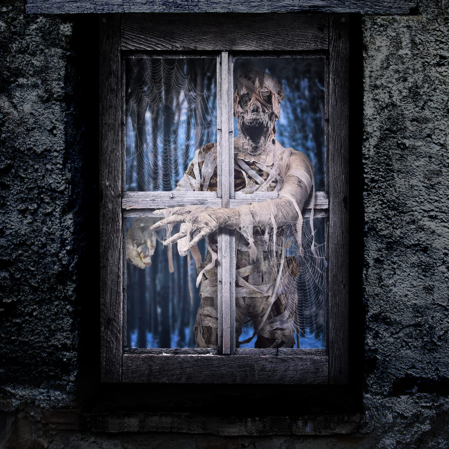 Halloween Mummy Corpse Window Cover