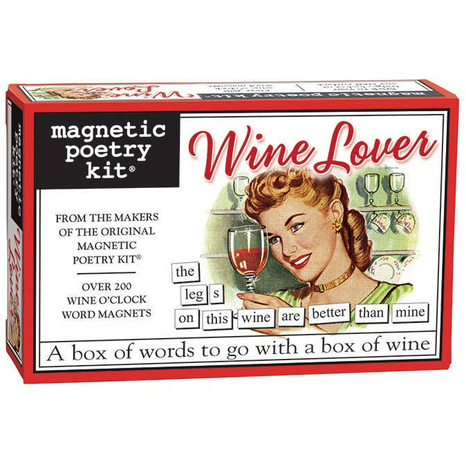Magnetic Poetry Word Magnets Pack - Wine Lover
