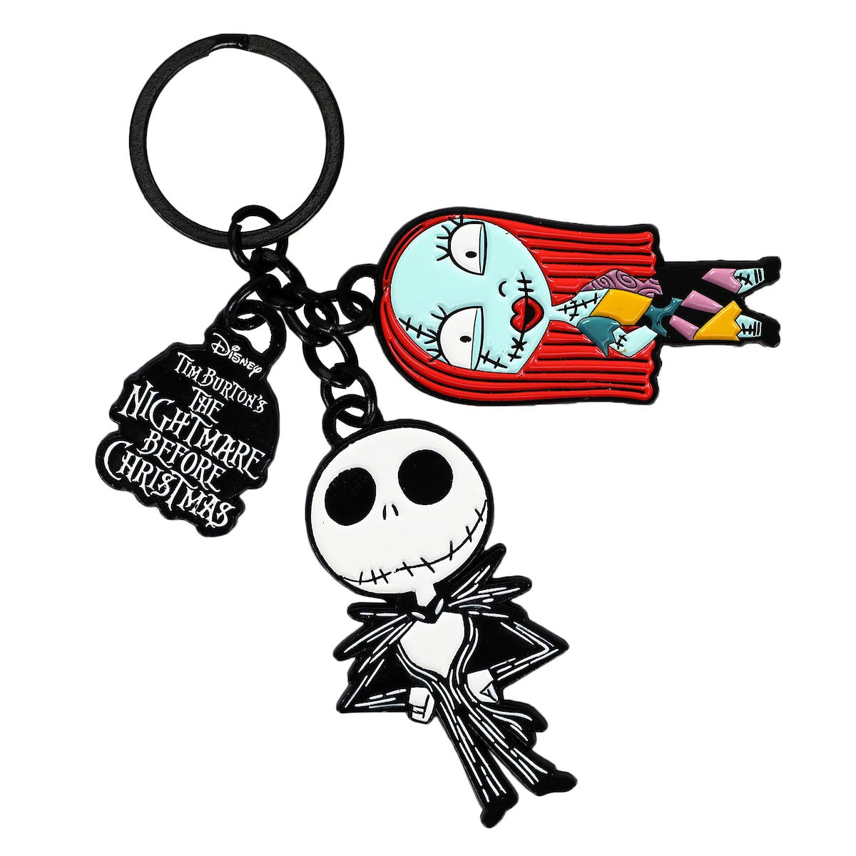 Bioworld Nightmare Before Christmas Character Charms Keychain
