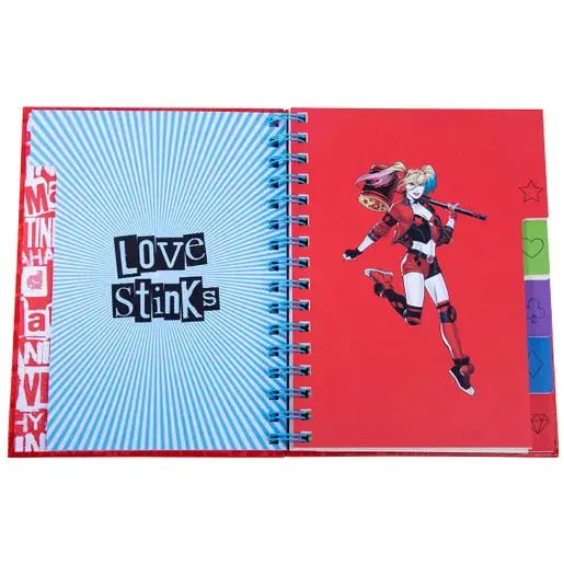 DC Comics Harley Quinn Spiral Notebook by Insight Editions