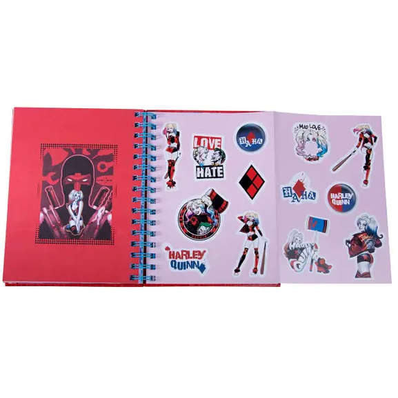 DC Comics Harley Quinn Spiral Notebook by Insight Editions