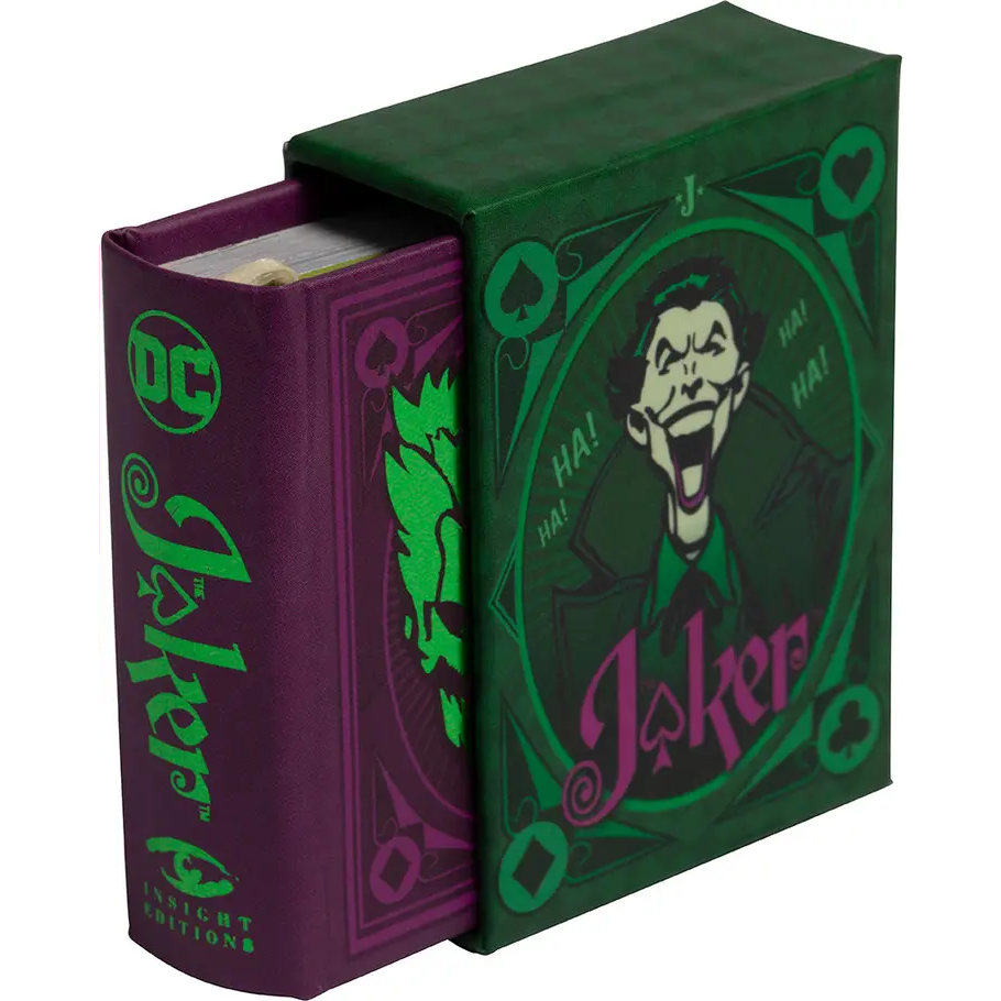 DC Comics The Joker Quotes from the Clown Prince of Crime Tiny Hardback Book by Insight Editions