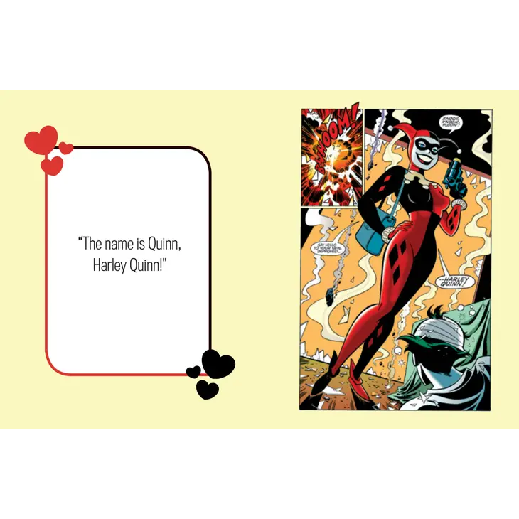 DC Comics Harley Quinn Tiny Hardcover Book by Insight Editions
