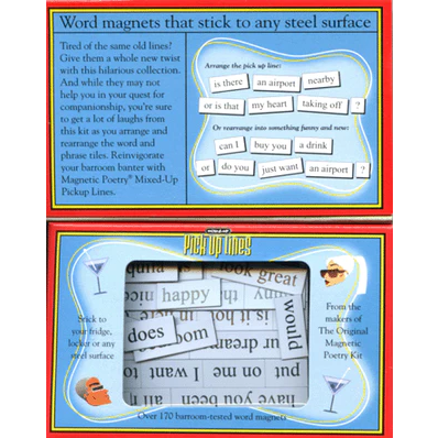 Magnetic Poetry Word Magnets Pack - Pick Up Lines
