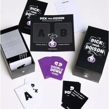 Pick Your Poison Party Card Game: Family Edition