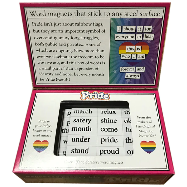 Magnetic Poetry Word Magnets Pack - Pride