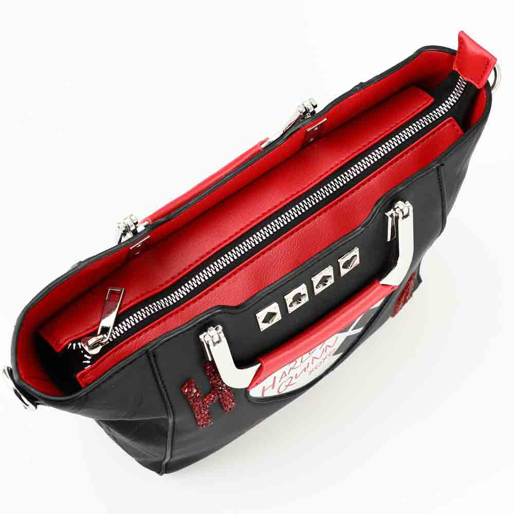 Bioworld DC Comics Suicide Squad Harley Quinn Metallic Heart Handbag