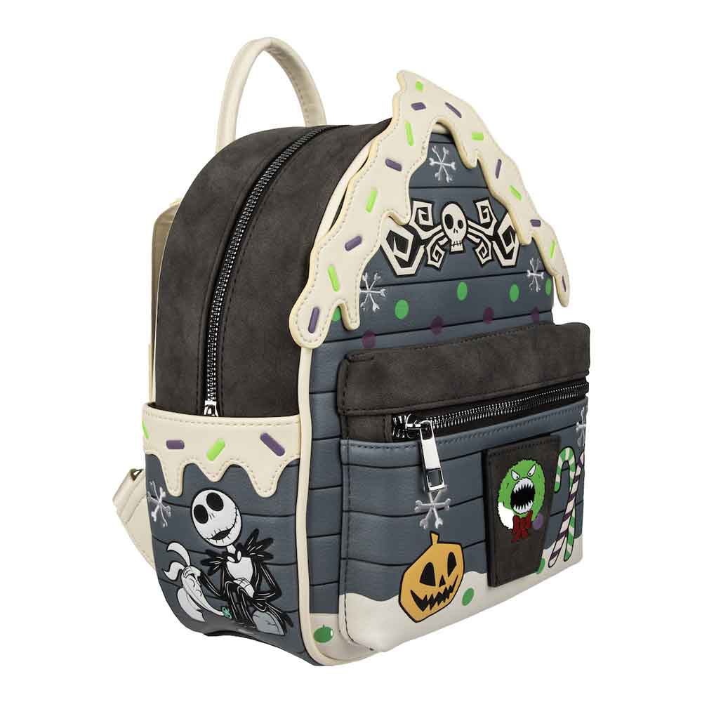 Bioworld The Nightmare Before Christmas Gingerbread House Mini Backpack