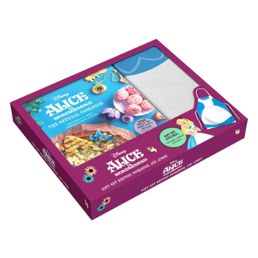 Alice in Wonderland Cookbook and Apron Gift Set by Insight Editions