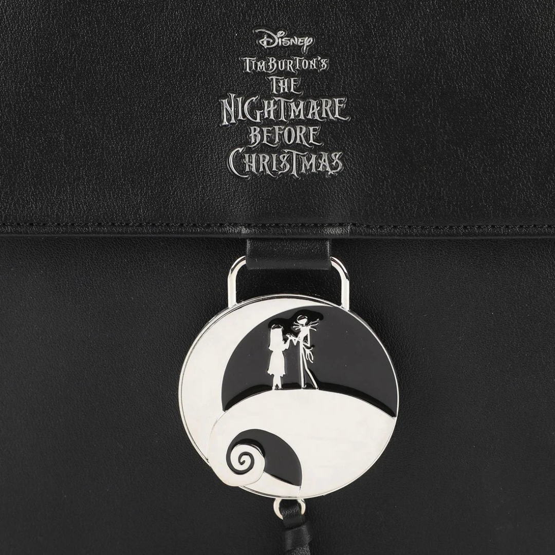 Bioworld Disney The Nightmare Before Christmas Faux Leather Mini Backpack