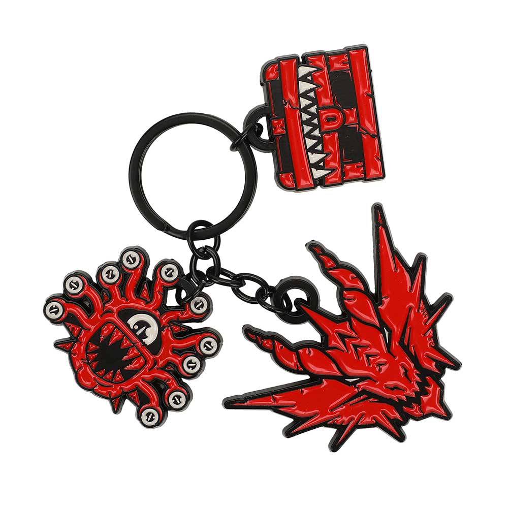 Bioworld Dungeons & Dragons Monsters Multi-Charm Keychain