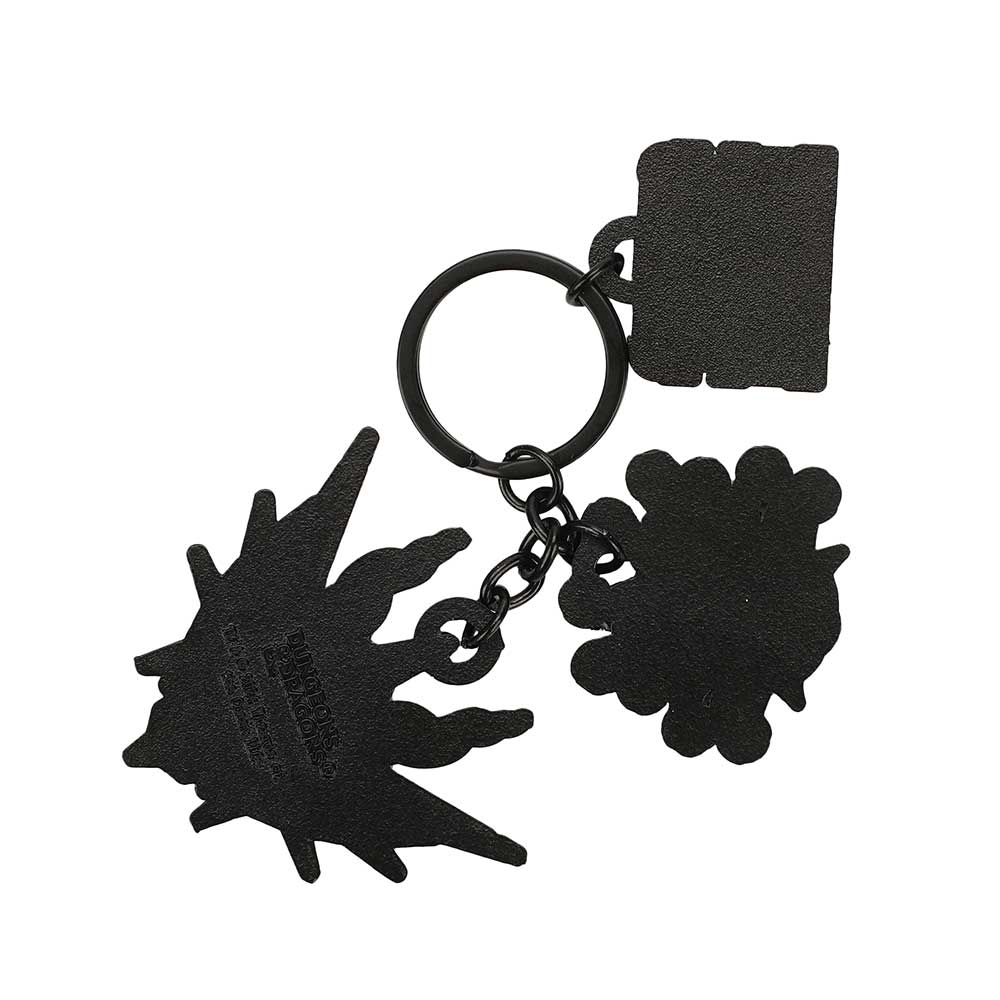 Bioworld Dungeons & Dragons Monsters Multi-Charm Keychain