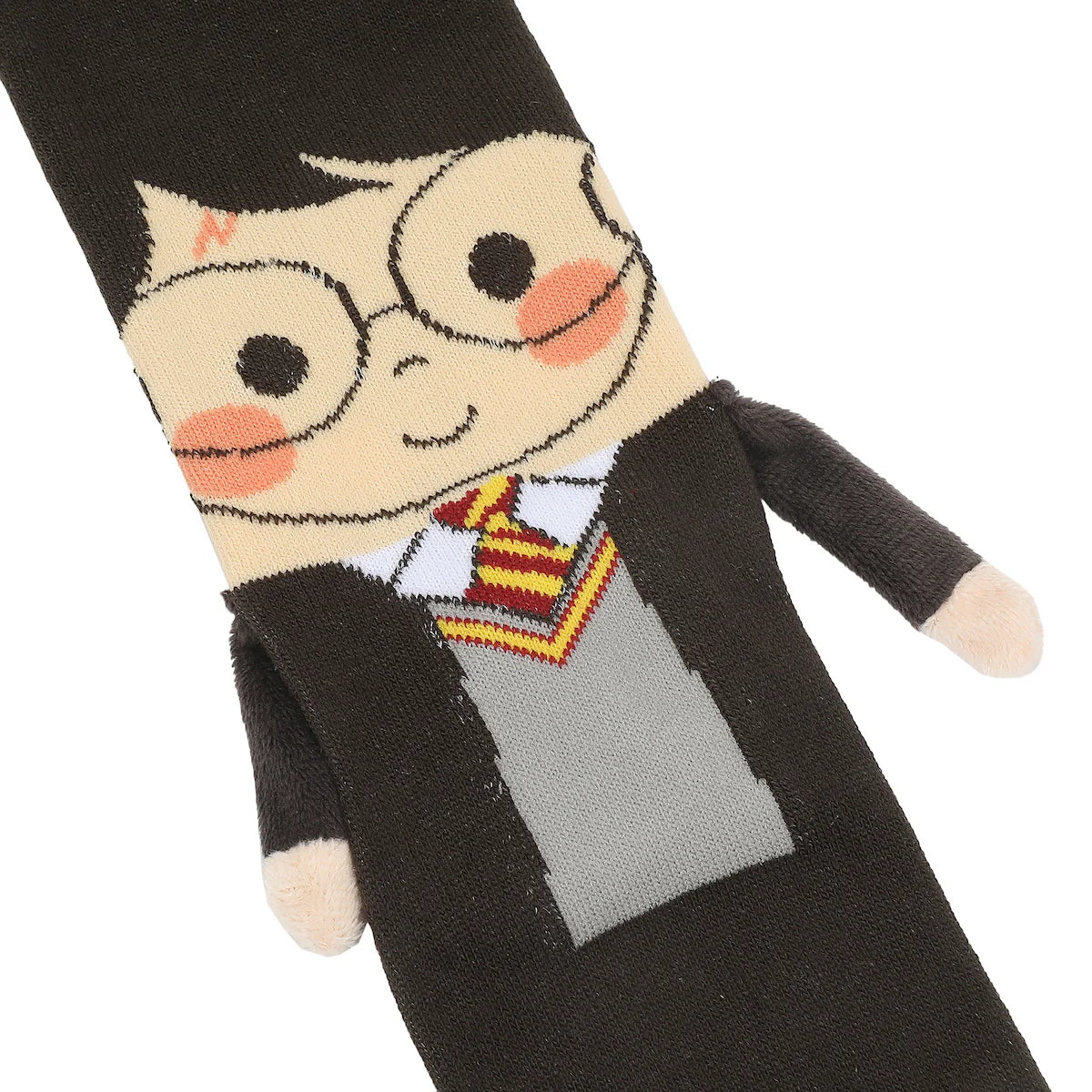 Bioworld Harry Potter Harry & Hagrid Crew Socks with Magnetic 3D Hands