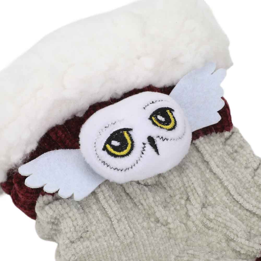 Bioworld Harry Potter Hedwig Sherpa Slipper Socks